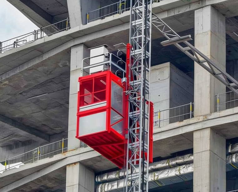 Detail Alat Passenger Hoist