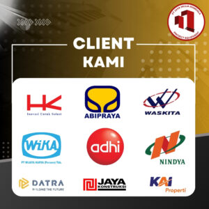 Klien Kami : ABIPRAYA, WASKITA, NINDYA KARYA DLL