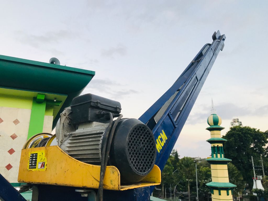 Detail Alat Mini Crane 1 - 2 Ton