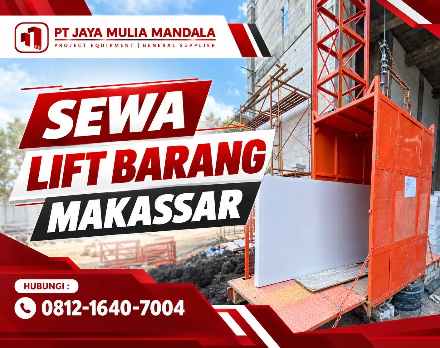 Sewa Lift Barang Makassar
